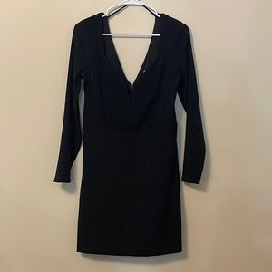 Night out Mini Black shimmer Dress.